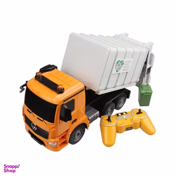 ماشین بازی کنترلی دبل ای مدل AntosGarbageTruck