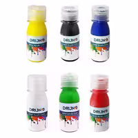 رنگ اکریلیک دریژنو بسته 6 عددی مدل ART (حجم 60 میلی لیتر)