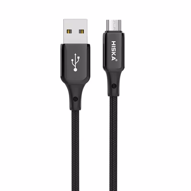 کابل تبدیل USB به MicroUSB هیسکا مدل LX-831 طول 1 متر