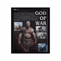 تابلو گیمینگ 35 در 45 طرح God of War