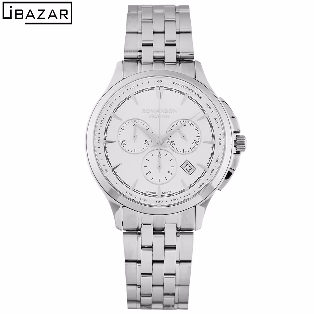 ساعت مچی مردانه رومانسون (ROMANSON) مدل TM3258HM1WAS2W