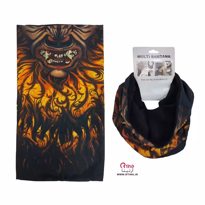 اسکارف زمستانه پلار/ طرح دار  مدل فایر