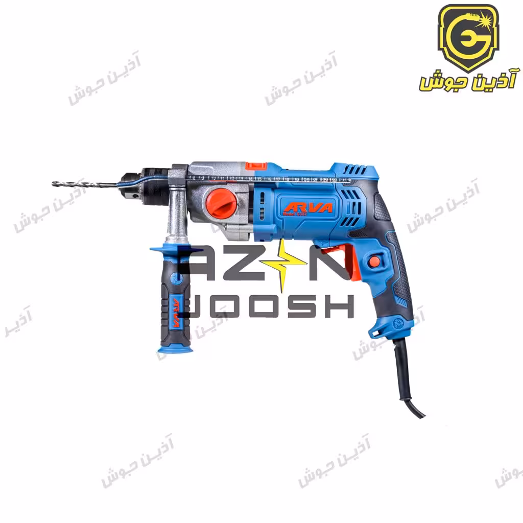 دریل چکشی گیربکسی 13 م.م 1050 وات آروا Arva مدل 5337