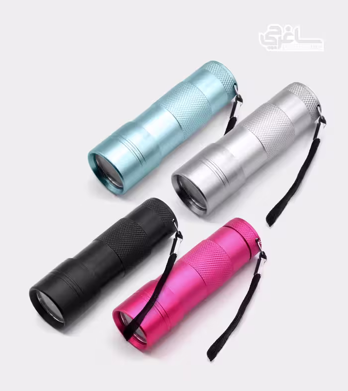 دستگاه یو وی ال ای دی UV-LED چراغ قوه‌ای ناخن