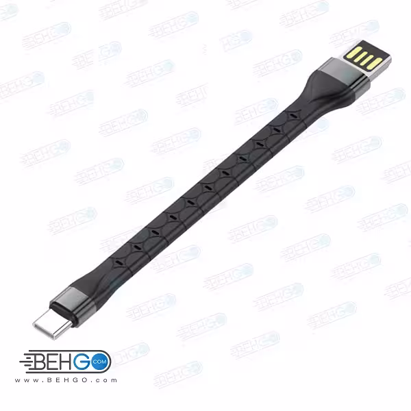 کابل شارژر کوتاه USB به Type-c الدینیو مدل LDNIO LS50