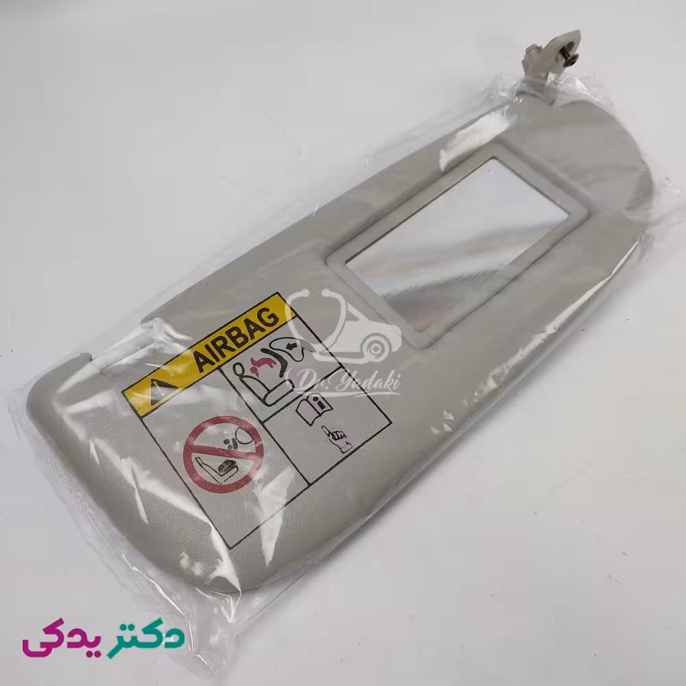 آفتابگیر پژو 206 سمت راست با برچسب کیسه هوا شرکتی ایساکو اصل 0080202199