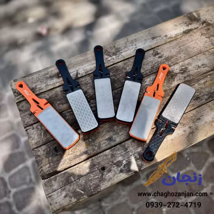 سنگ چاقو تیزکن اورجینال |  دارای الماسه برای گرفتن سینه چاقو