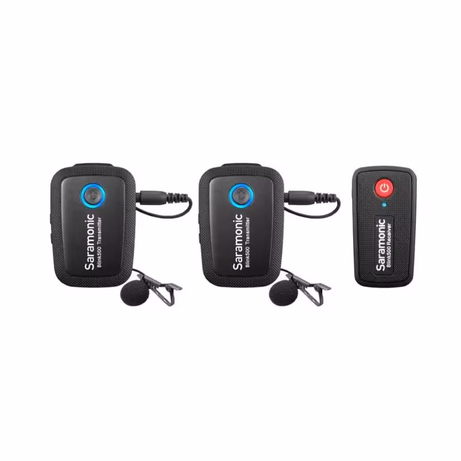 میکروفون بی سیم سارامونیک Saramonic Blink500 B2 (2TX RX) wireless microphone