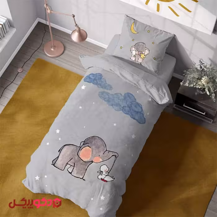 روتختی سه بعدی فیل کارتونی BD741