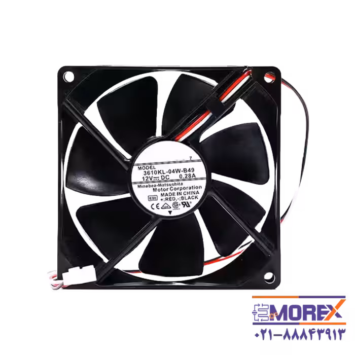 فن خنک کننده ان ام بی | NMB مدل 3610KL-04W-B49
