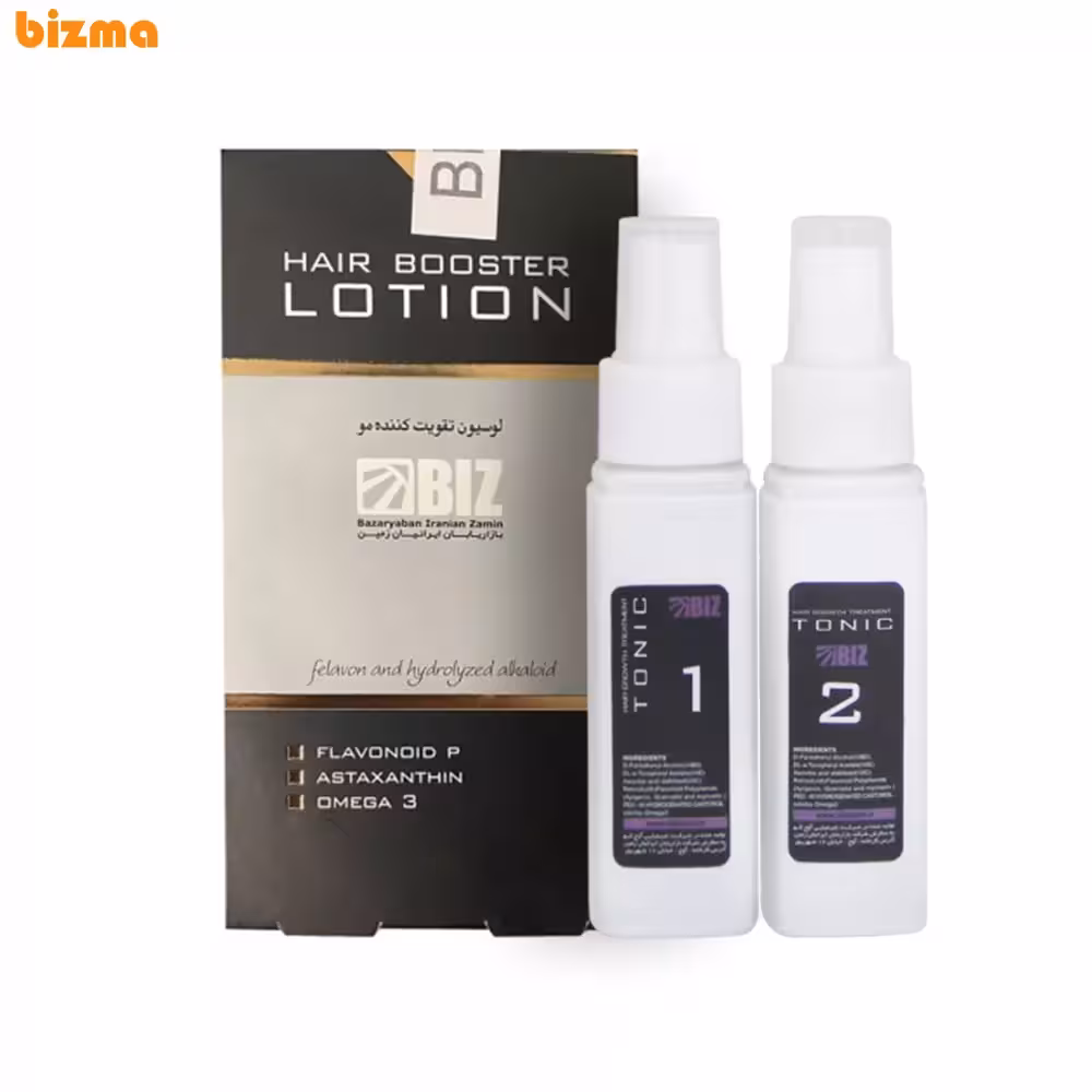 محلول تونیک تقویت و رویش مجدد مو بیز حجم 100 میلی لیتر