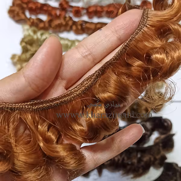 موی عروسک فر تلفنی سه سانت (بیگودی)
