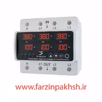 محافظ سه فاز ولتاژ و جریان 100 آمپری برند دیپ فیوژن 220V کنترل فاز و بار سه فاز