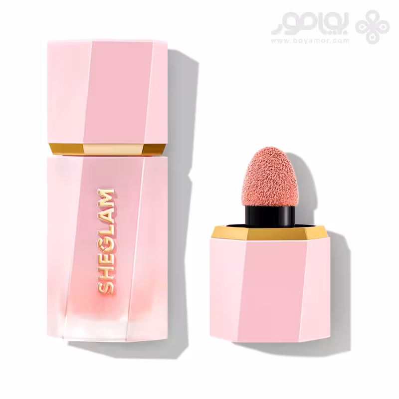 رژگونه مایع مات شیگلم مدل COLOR BLOOM رنگ ON CALL