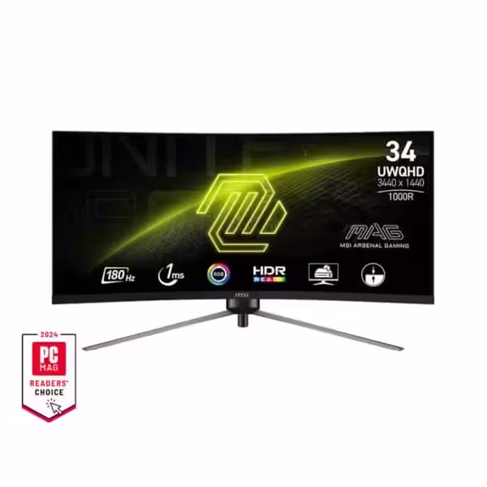 مانیتور گیمینگ ام اس آی مدل MSI MAG 345CQR