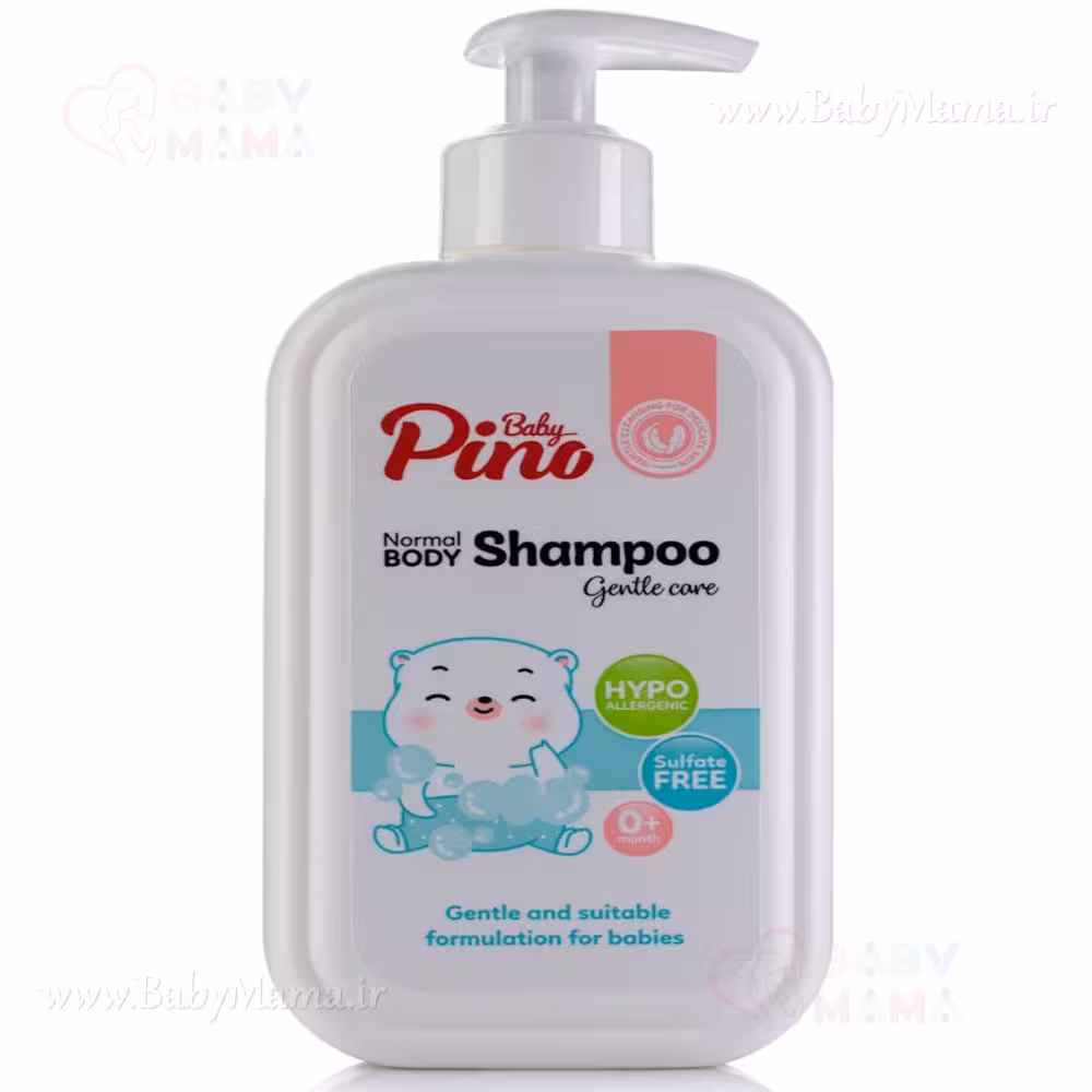 شامپو بدن کودک بدون سولفات 350 گرمی pino