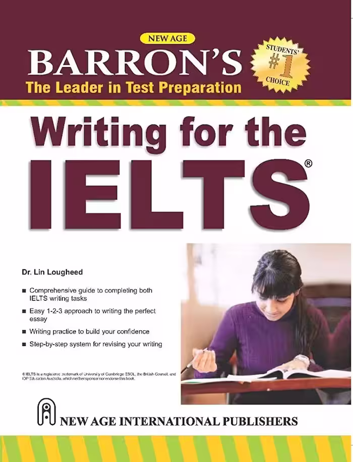 بارونز رایتینگ فور د آیلتس | کتاب انگلیسی Barrons Writing for the IELTS