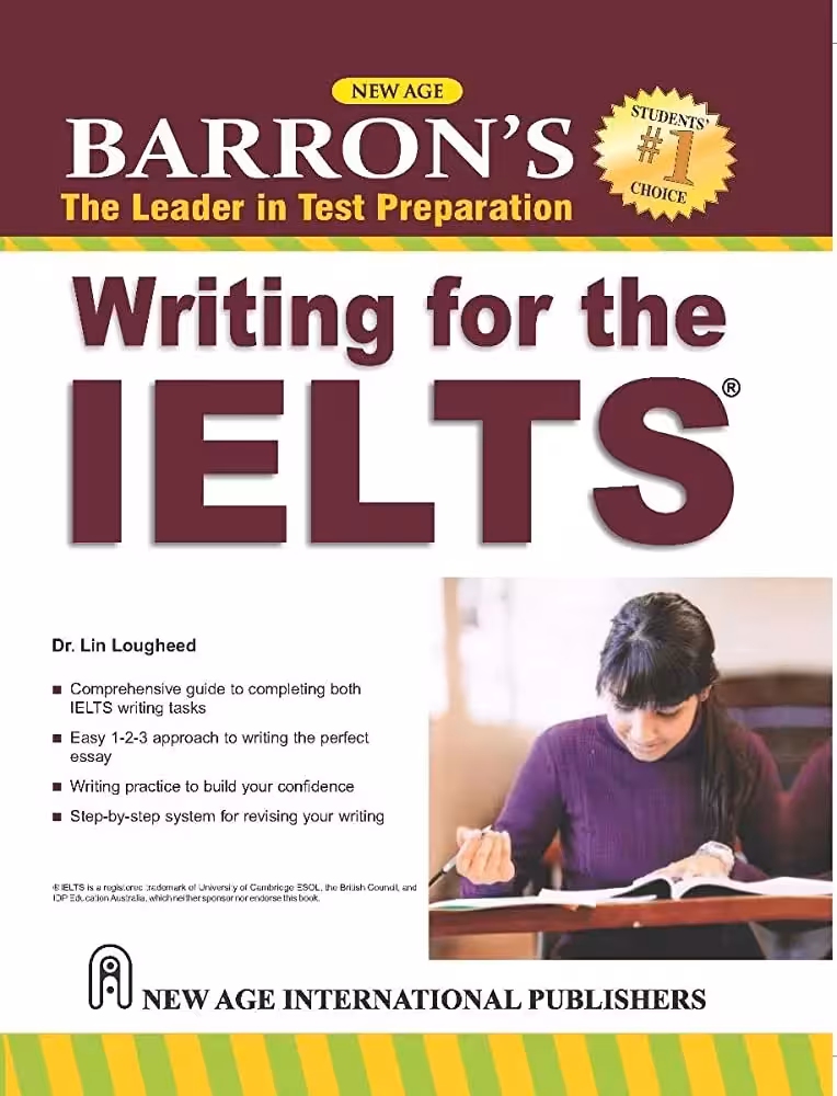 بارونز رایتینگ فور د آیلتس | کتاب انگلیسی Barrons Writing for the IELTS