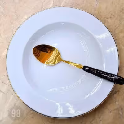 خورشتخوری خط طلا گرد(گود23cm) تقدیس