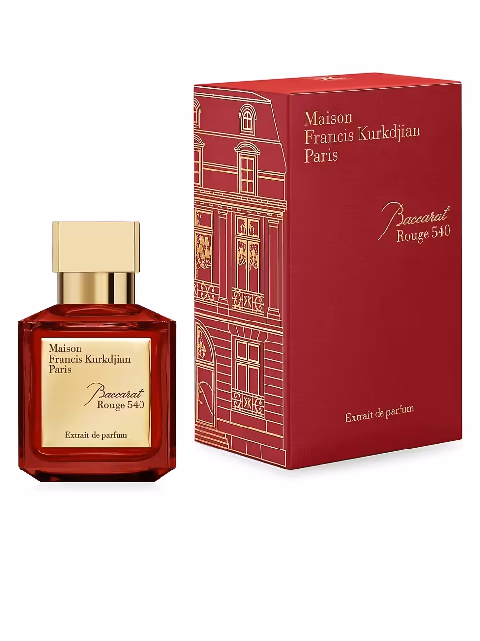 عطر زنانه و مردانه مزون فرانسیس کاردجان باکارات رژ  MAISON FRANCIS KURKDJIAN BACCARAT ROUGE 540 EDP FOR WOMEN AND MEN