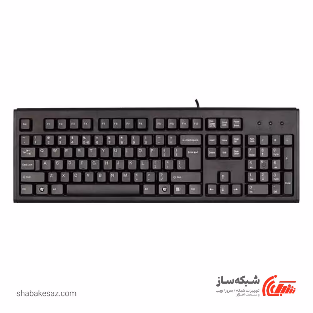 قیمت و خرید کیبورد باسیم USB ای فورتک A4tech KR-83 - شبکه ساز