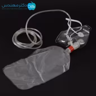 ماسک اکسیژن بگدار یکطرفه بزرگسال