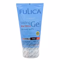 ژل موی سر فولیکا با ظاهر خیس و براق