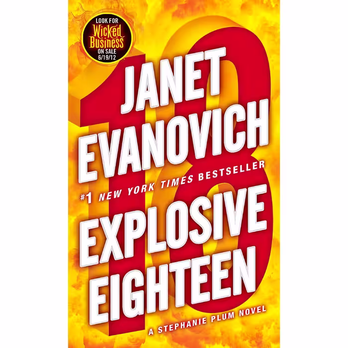 کتاب Explosive Eighteen اثر Janet Evanovich انتشارات Bantam
