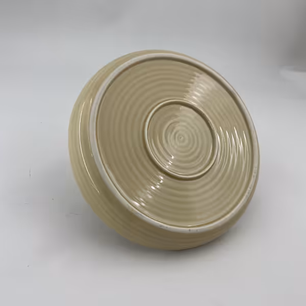 بشقاب مدل شاخ برگ طرح سفال کد 01