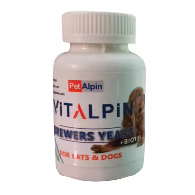 قرص مخمر سگ و گربه پتالپین مدل Brewers_120 بسته 120 عددی