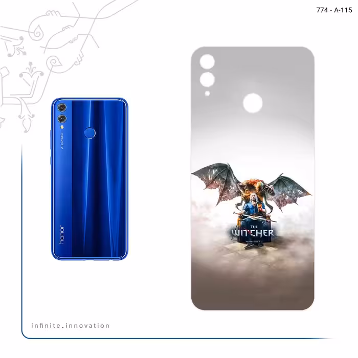 برچسب پوششی ماهوت مدل The Witcher Game Series مناسب برای گوشی موبایل آنر 8X