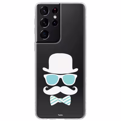 کاور طرح The Man مناسب برای گوشی موبایل سامسونگ Galaxy S21 Ultra