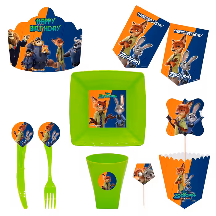  مجموعه 72 عددی تم تولد طرح زوتوپیا