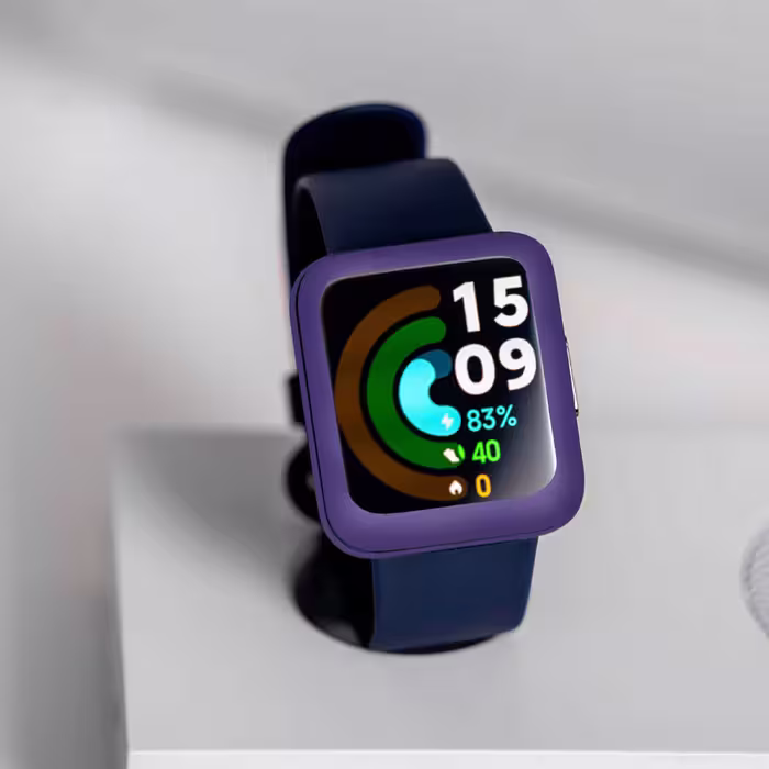 برچسب ماهوت طرح Matte-BlueBerry مناسب برای ساعت هوشمند شیائومی Redmi Watch 2 Lite
