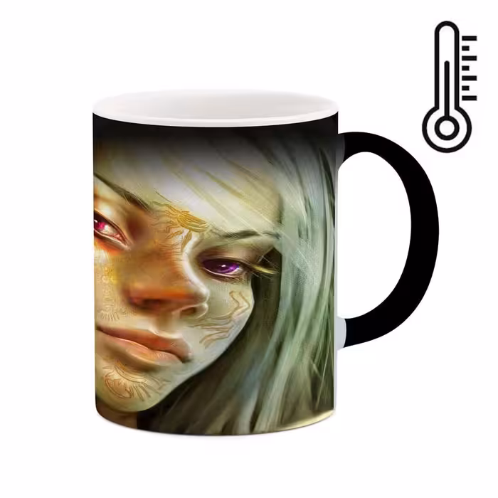 ماگ حرارتی کاکتی طرح فانتزی مدل mgh17930