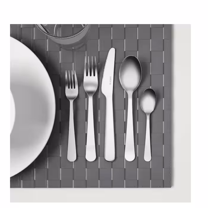 سرویس قاشق و چنگال 60 پارچه ایکیا مدل DRAGON