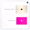 برچسب پوششی ماهوت مدل Phosphorus-Pink مناسب برای تبلت اپل iPad Air 2 2014 A1566