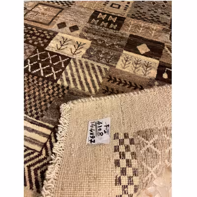 گبه دستبافت 1.5 متری کد 4108