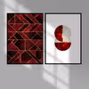 تابلو مدل Red design مجموعه دو عددی