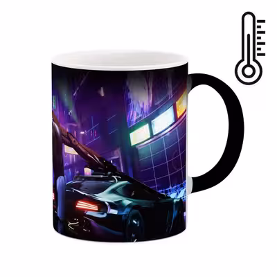 ماگ حرارتی طرح بازی Cyberpunk مدل mgph12111