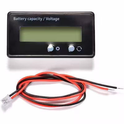 ماژول نمایشگر سطح شارژ باتری مدل LCD