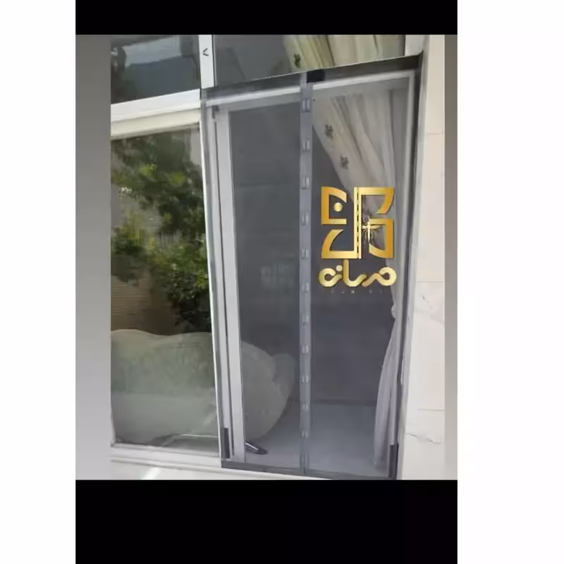 پرده توری مگنتی  عرض160 ارتفاع 230