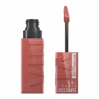 رژ لب مایع براق سوپر استی میبلین رنگ Cheeky 35Maybelline Super Stay Vinyl Ink Cheeky 35