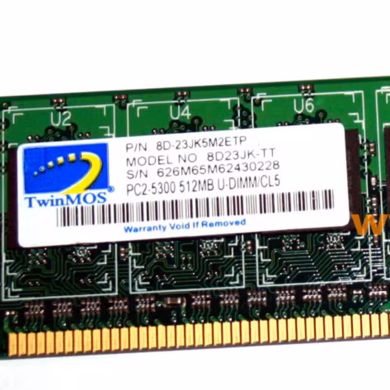رم کامپیوتر RAM (PC) twinmos pc4200 512MB
