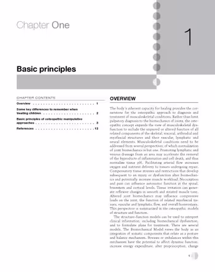 خرید و دانلود نسخه کامل کتاب Pediatric Manual Medicine: An Osteopathic Approach