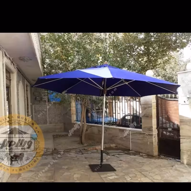 چتر باغی سایبان قطر چهار متری استیل ارسال پس کرایه