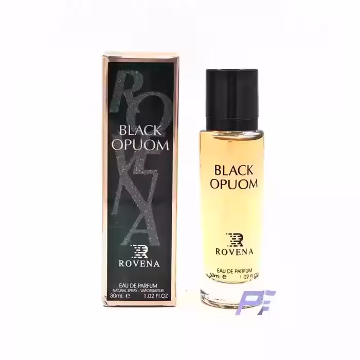 ادکلن ایو سن لورن بلک اپیوم زنانه روونا حجم 30 میل(Rovena) Yves Saint Laurent Black opium