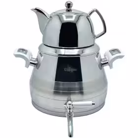 ست کتری و قوری یونیک مدل استیل S کد 1_7297