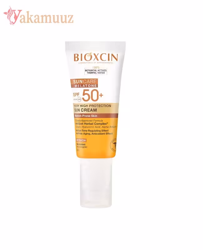 كرم ضد آفتاب بي رنگ ضد لك SPF50 بيوكسين 50 ميل