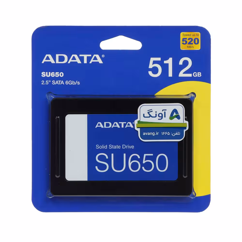 اس اس دی ای دیتا مدل SSD ADATA SU650-512GB